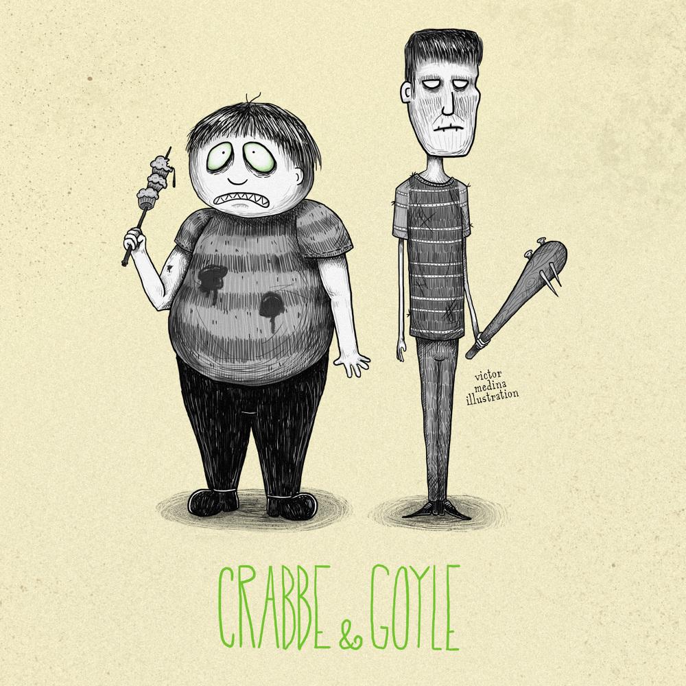 I personaggi principali di Harry Potter se fossero disegnati da Tim Burton articolo