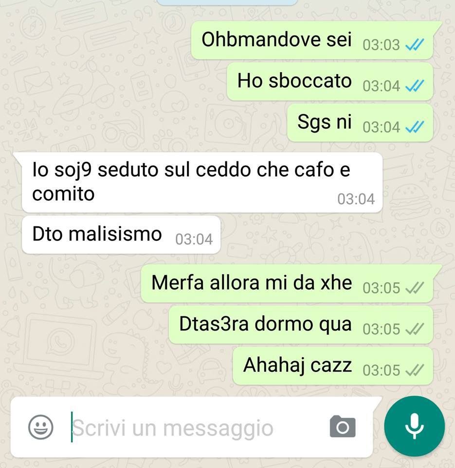 Se non ti scrive da ubriaco non è quello giusto: i 10 migliori messaggi! articolo