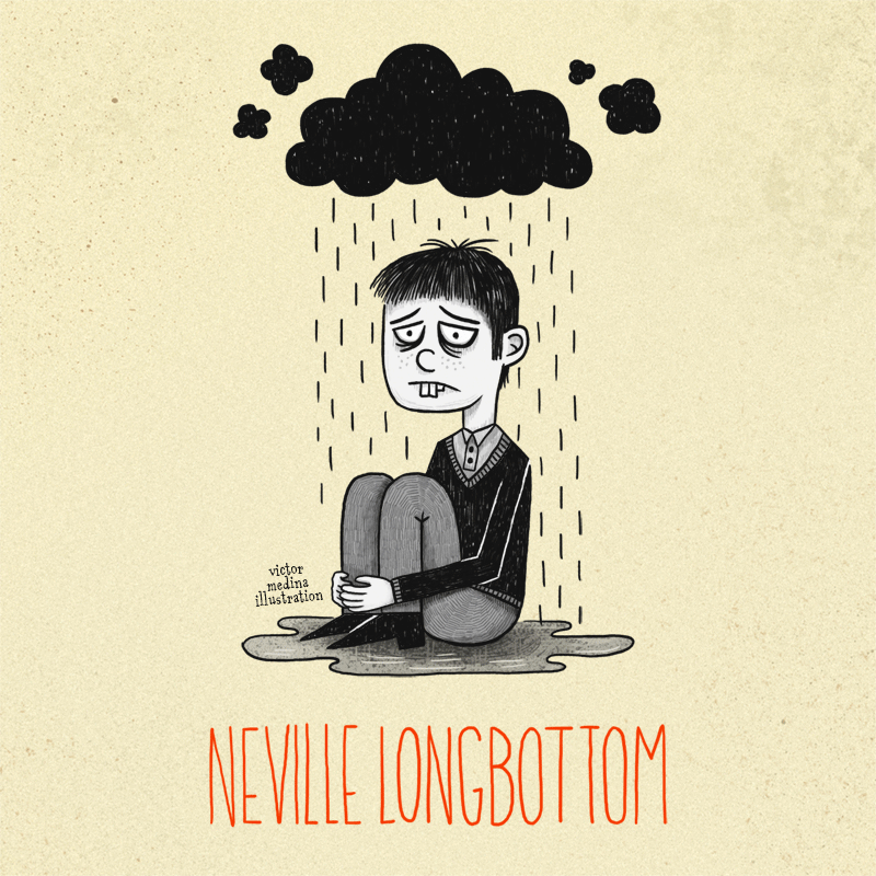 I personaggi principali di Harry Potter se fossero disegnati da Tim Burton articolo