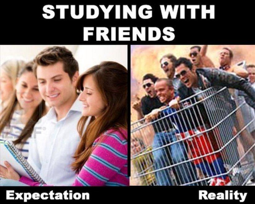 Aspettativa vs Realtà: ecco 10 (tristi) verità sugli studenti! articolo