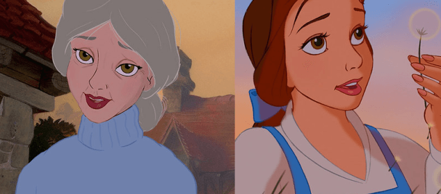 Come sarebbero le principesse Disney se fossero REALMENTE invecchiate? Così! articolo