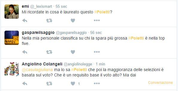 Le reazioni contro Poletti: i 20 tweet più "interessanti" articolo