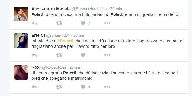 Le reazioni contro Poletti: i 20 tweet più "interessanti" articolo