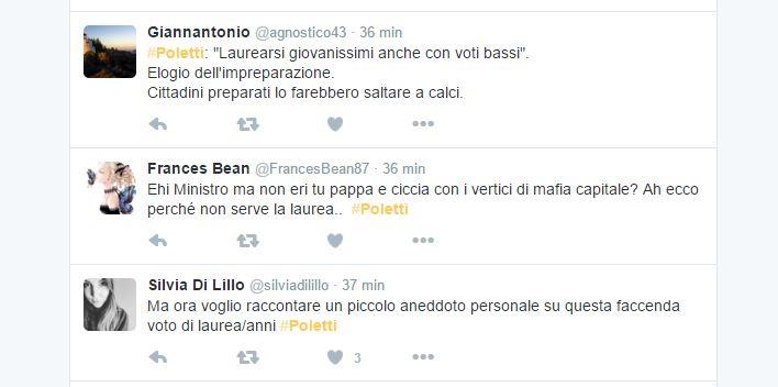Le reazioni contro Poletti: i 20 tweet più "interessanti" articolo
