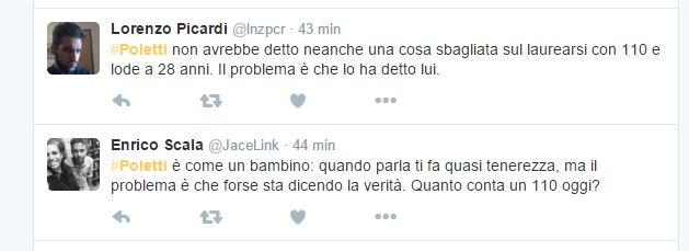Le reazioni contro Poletti: i 20 tweet più "interessanti" articolo