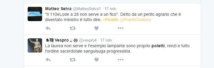 Le reazioni contro Poletti: i 20 tweet più "interessanti" articolo