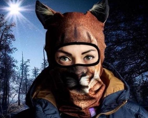 L'ultima moda sulle piste da scii: la Ski Mask da animale! articolo
