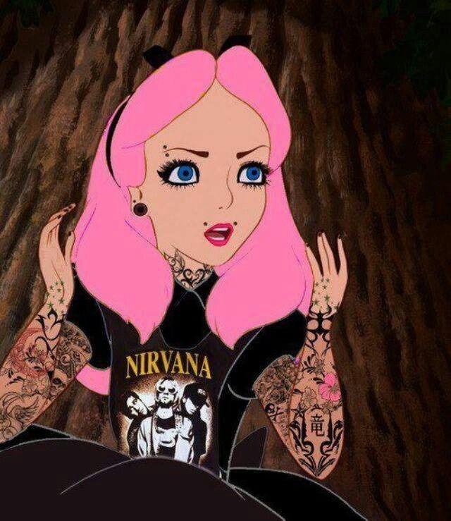 Come sarebbero le principesse Disney se fossero tatuate? articolo