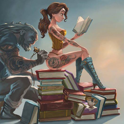 Come sarebbero le principesse Disney se fossero tatuate? articolo