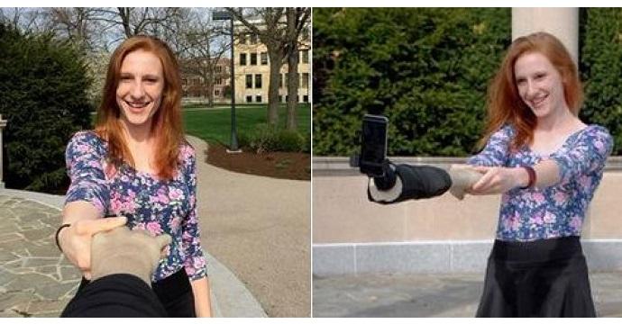 Il braccio selfie per far finta di avere un fidanzato e non sentirsi più sole! articolo