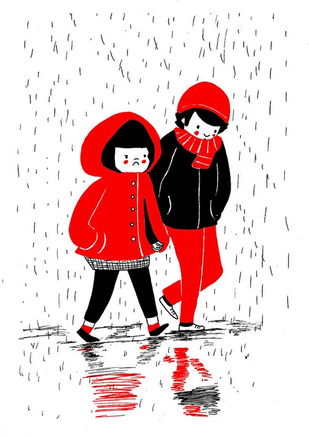 13 illustrazioni che ti fan capire la bellezza della vita di coppia articolo
