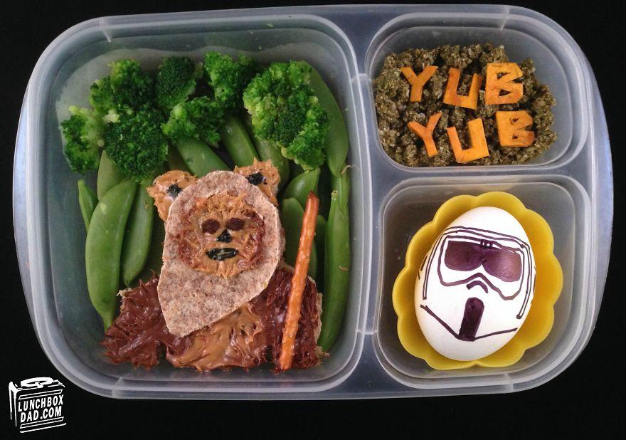 La mamma che cucina i piatti di Star Wars ai propri figli articolo