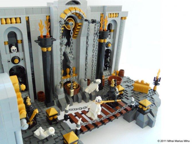 I 9 gironi dell'inferno Dantesco ricreati con i LEGO articolo