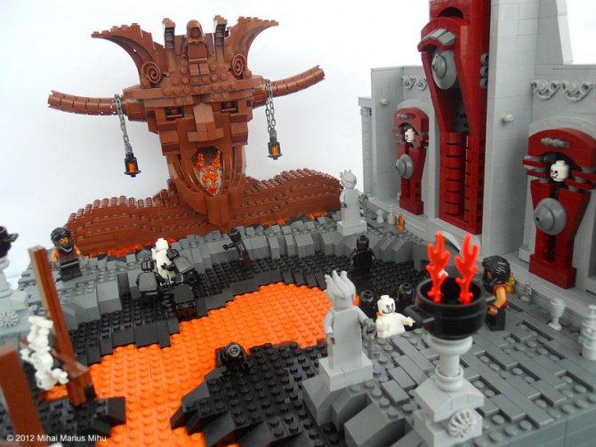 I 9 gironi dell'inferno Dantesco ricreati con i LEGO articolo