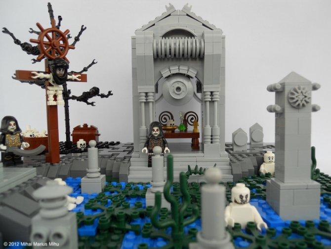 I 9 gironi dell'inferno Dantesco ricreati con i LEGO articolo