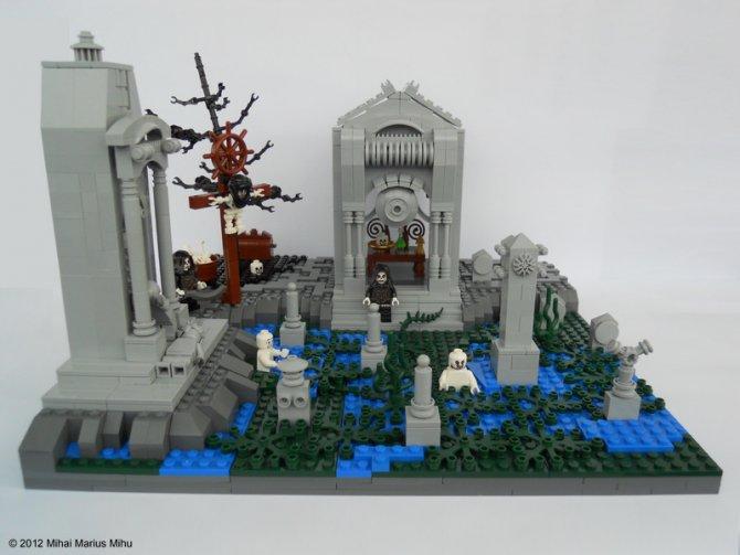 I 9 gironi dell'inferno Dantesco ricreati con i LEGO articolo