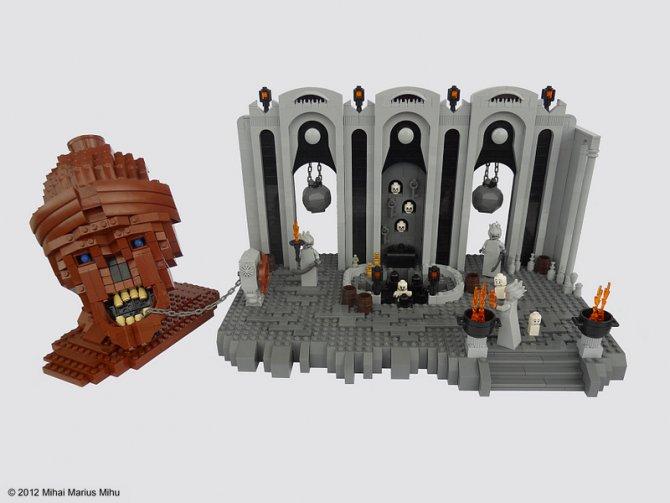 I 9 gironi dell'inferno Dantesco ricreati con i LEGO articolo