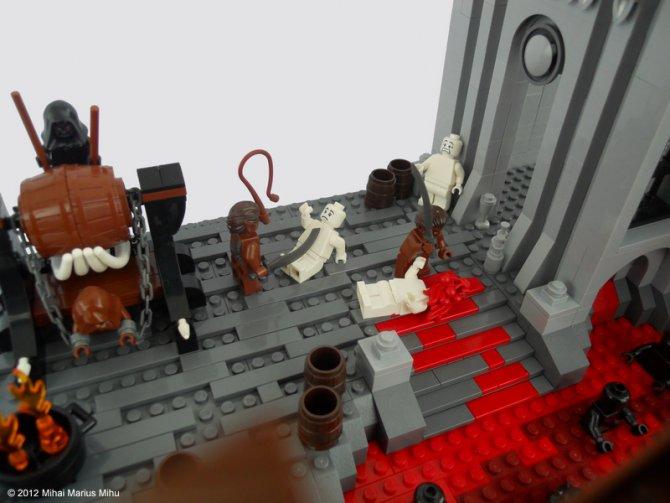 I 9 gironi dell'inferno Dantesco ricreati con i LEGO articolo
