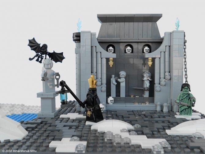 I 9 gironi dell'inferno Dantesco ricreati con i LEGO articolo