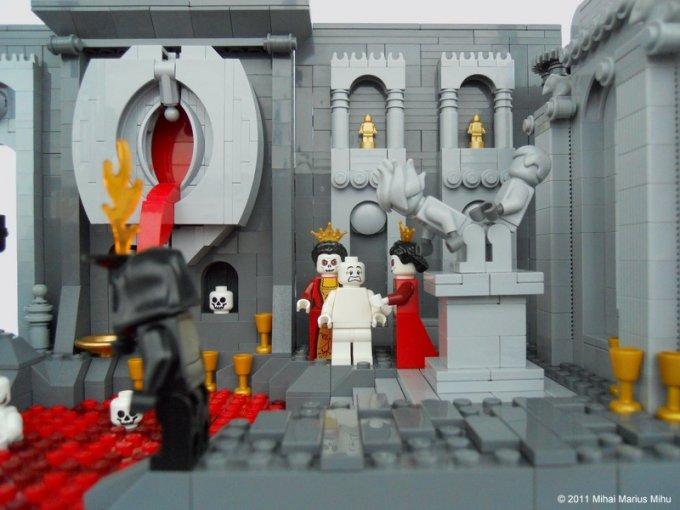 I 9 gironi dell'inferno Dantesco ricreati con i LEGO articolo