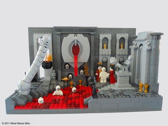 I 9 gironi dell'inferno Dantesco ricreati con i LEGO articolo
