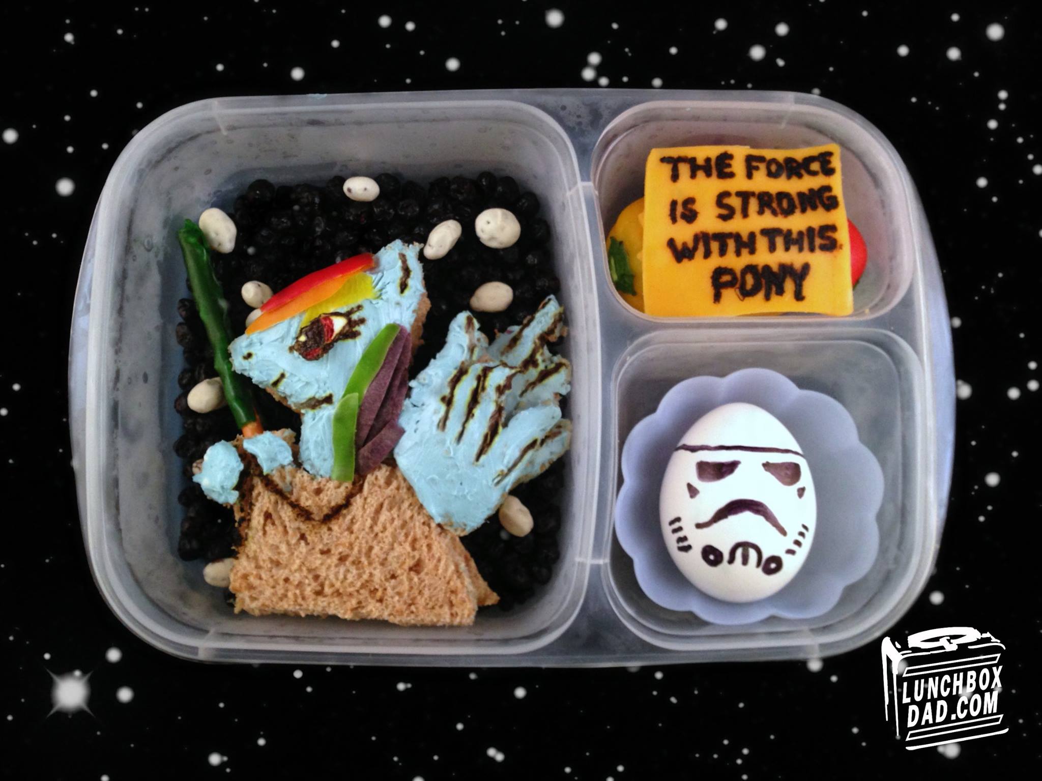 La mamma che cucina i piatti di Star Wars ai propri figli articolo