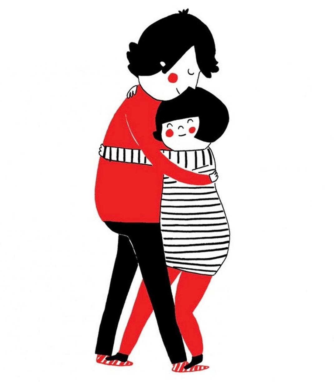 13 illustrazioni che ti fan capire la bellezza della vita di coppia articolo