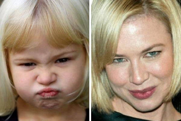 20 Celebrities che somigliano clamorosamente a bambini! articolo