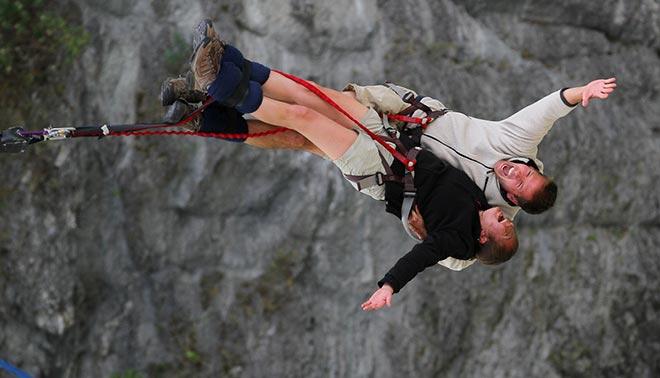  foto di bungee jumping