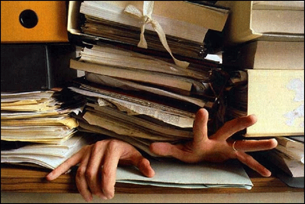 foto della burocrazia