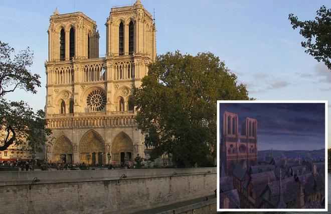  foto cattedrale Gobbo di Notre Dame