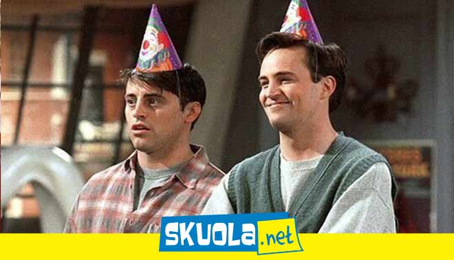 foto di chandler e joey