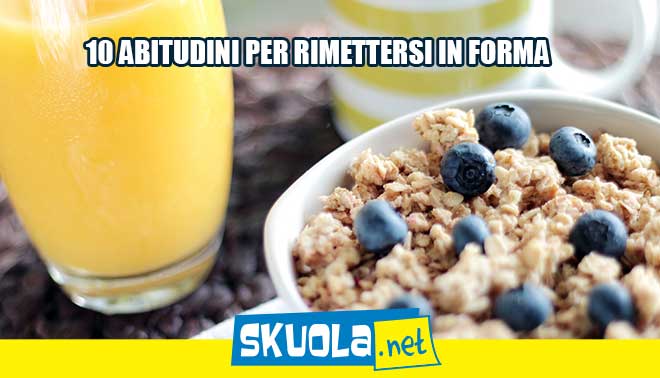 Ciao estate: 10 abitudini per rimettersi in forma