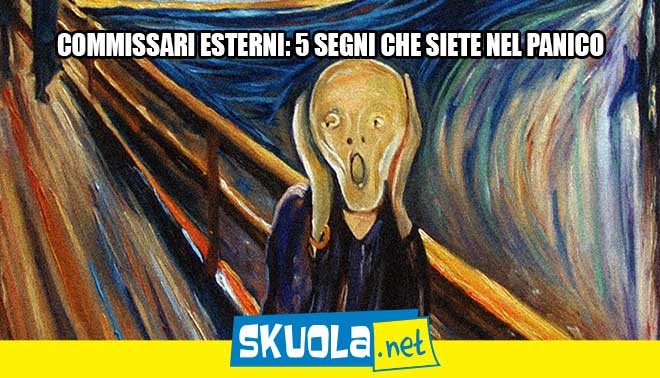 Commissari esterni: 5 segni che siete nel panico