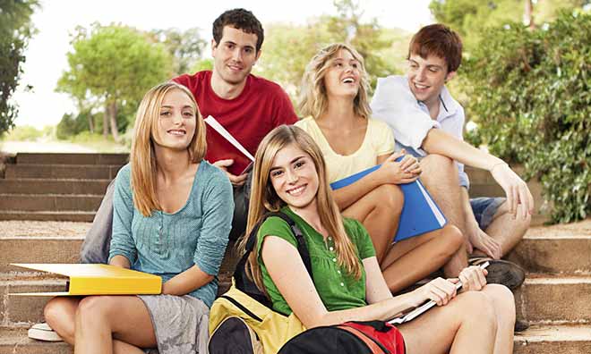 foto di compagni di scuola