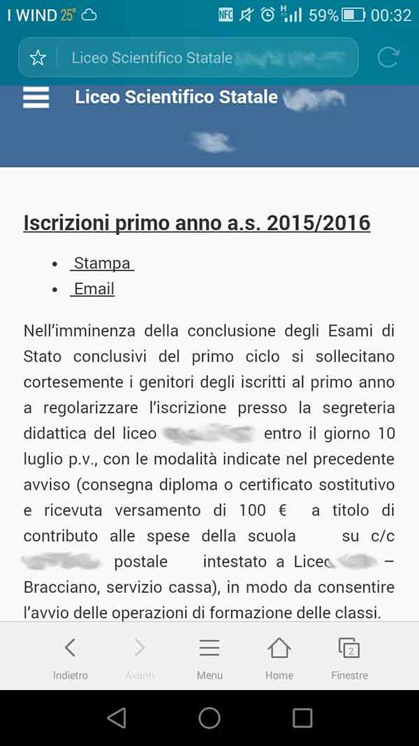 Il contributo non va in vacanza, nel mirino i primini