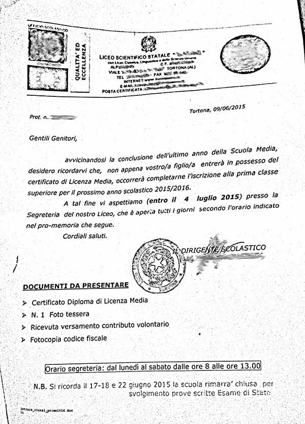 Il contributo non va in vacanza, nel mirino i primini