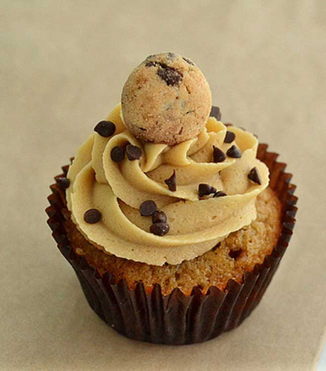 foto di cookies cupcake