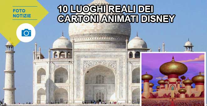 foto di copertina 10 luoghi cartoni animati Disney