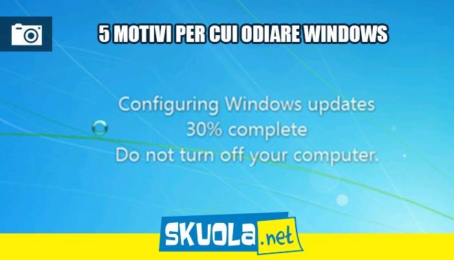 foto di coopertina 5 motivi per cui gli studenti odiano Windows