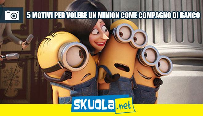 foto di copertina Minions compagno di banco