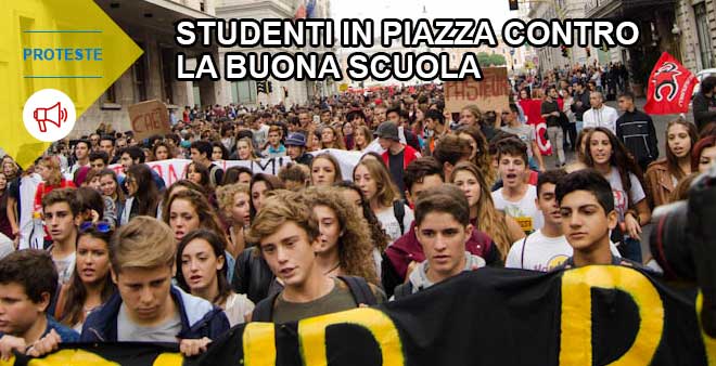 Sciopero 9 ottobre: studenti contro Buona Scuola