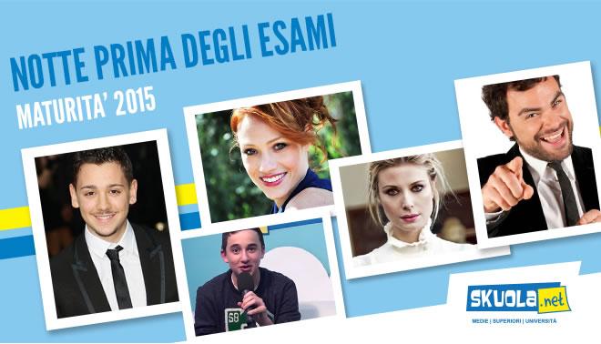 foto di ospiti notte prima degli esami 2015