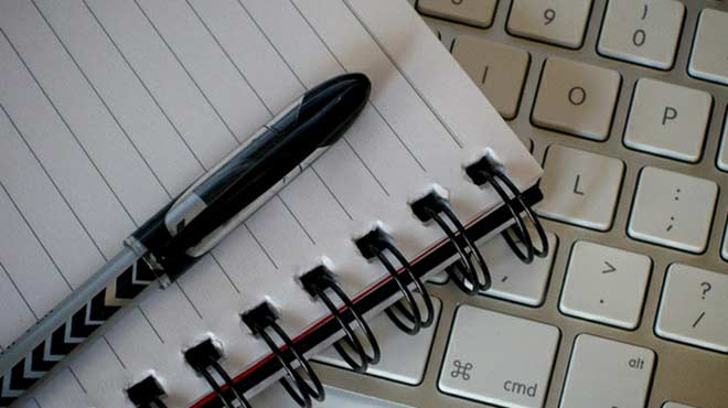 foto di scrivere il corpo della tesina