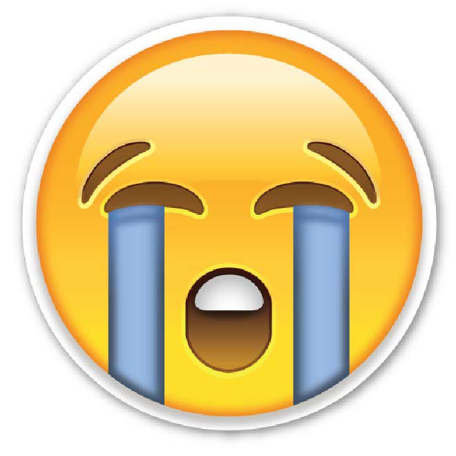  foto di crying emoji