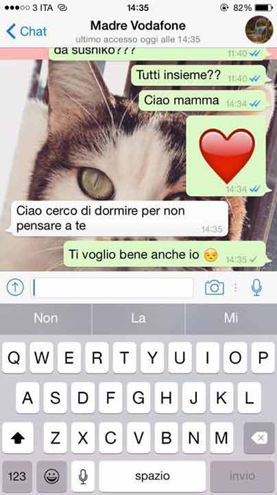 foto di cuore di mamma