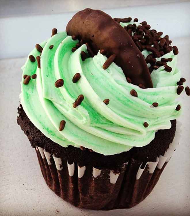  foto di cupcake menta