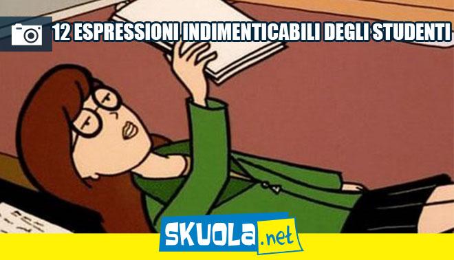 12 espressioni indimenticabili degli studenti