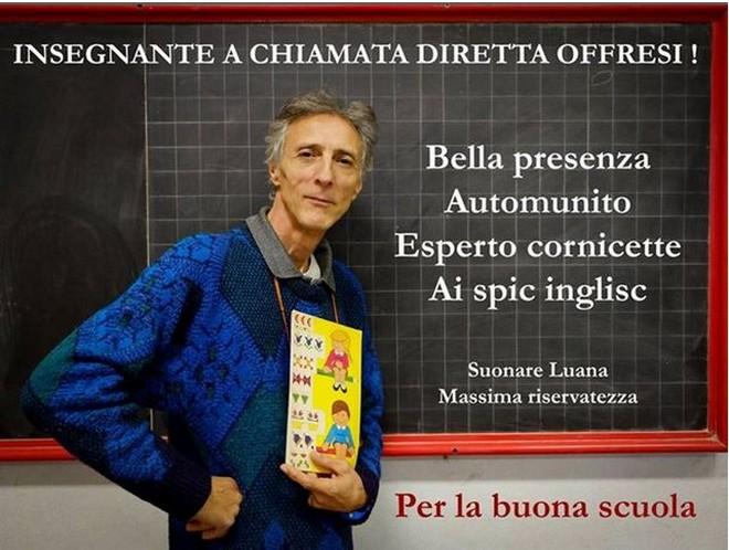 professore e lavagna