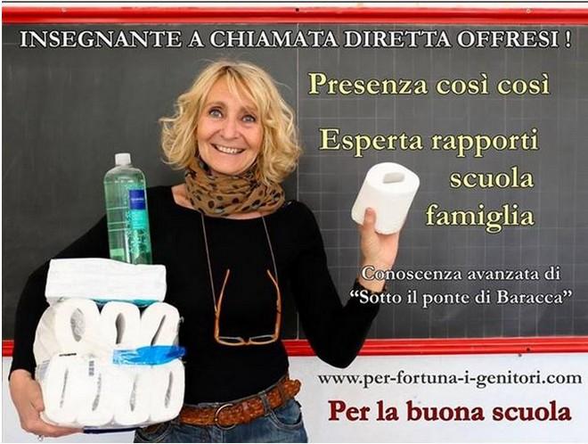 professoressa e lavagna